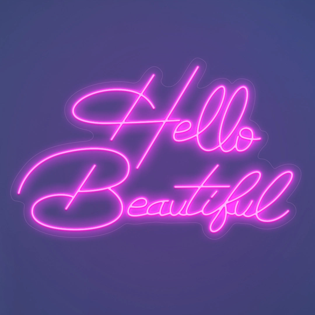 Néons pour Salon de Beauté