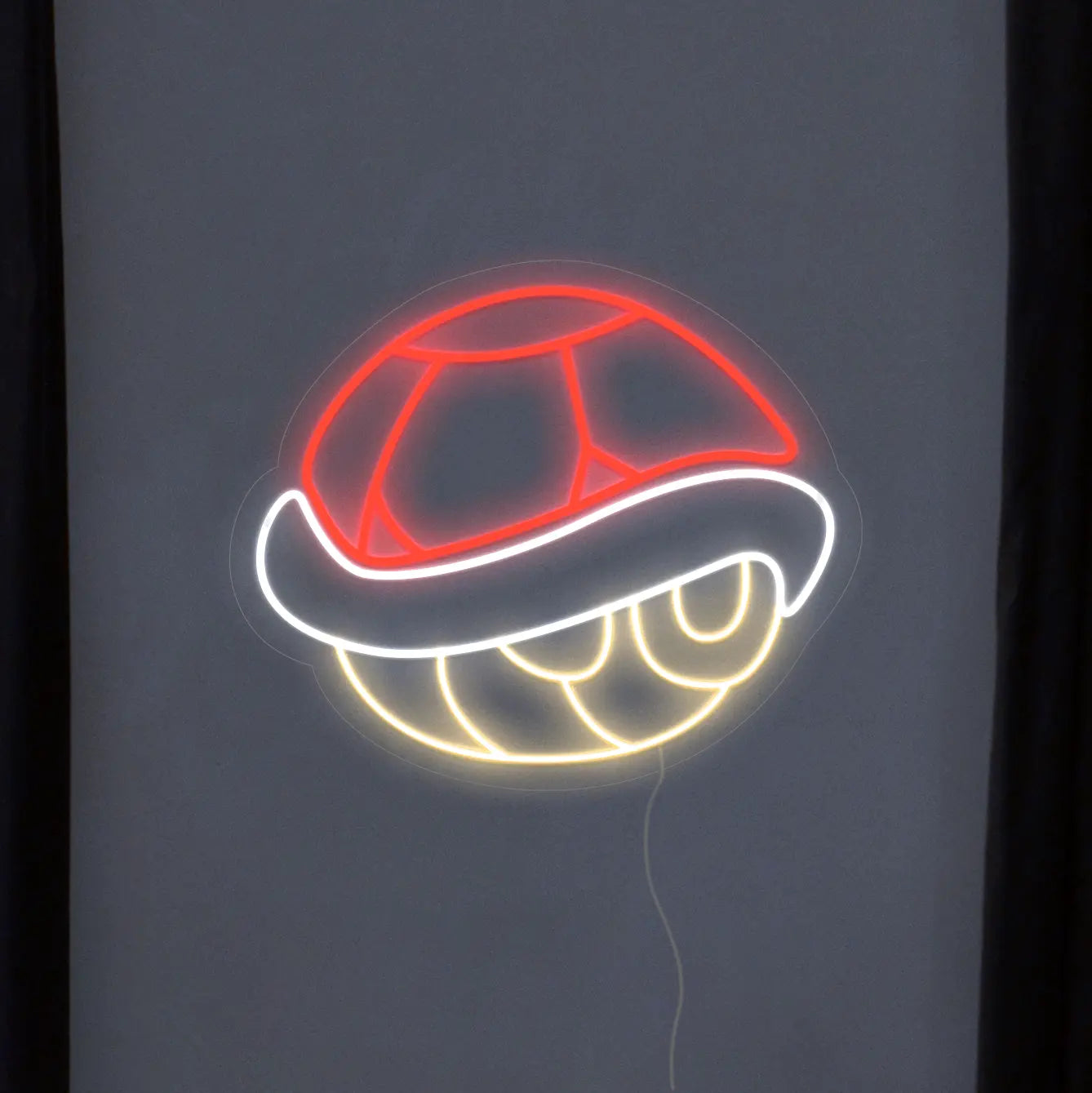 Néon Carapace Rouge de Mario