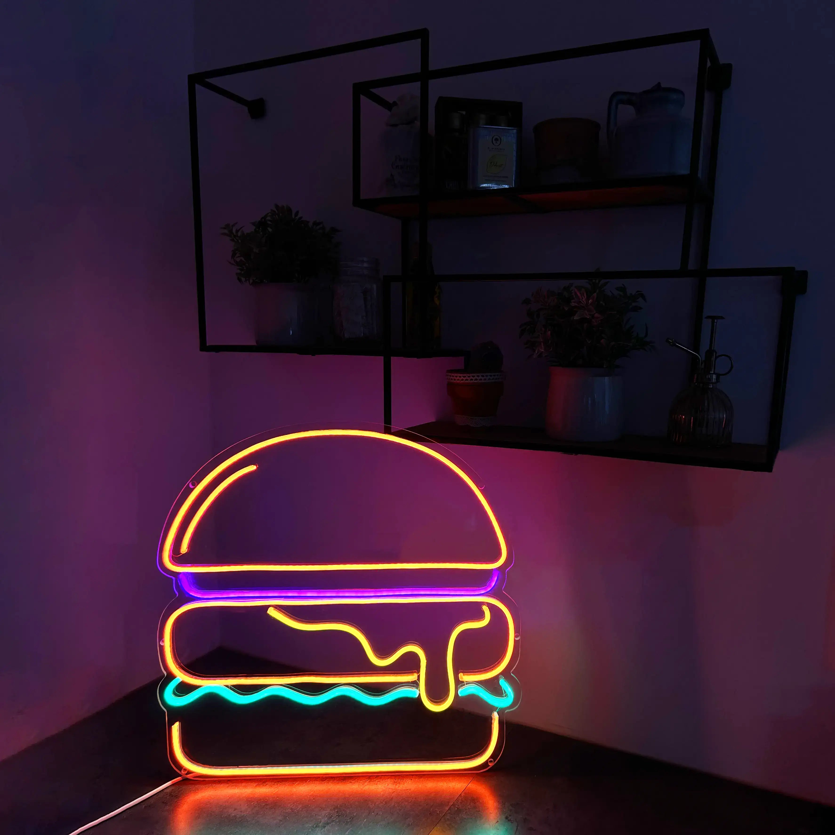 Néon Burger Délicieux