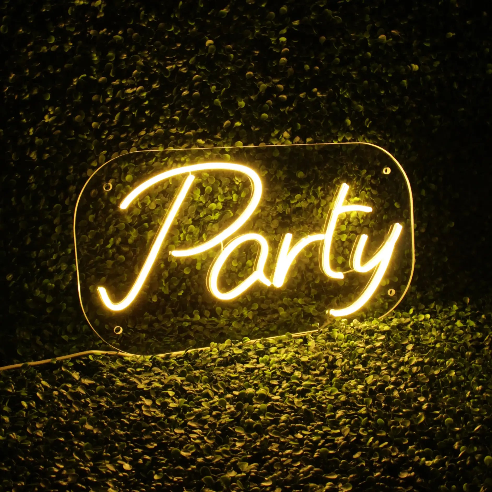 Néon Party Blanc Chaud