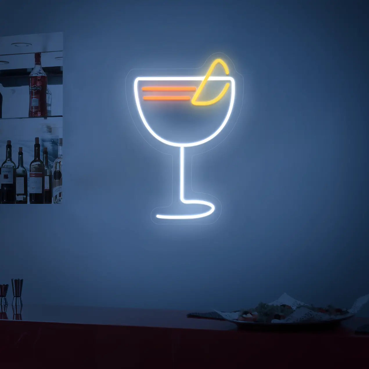 Néon Spritz dans un bar