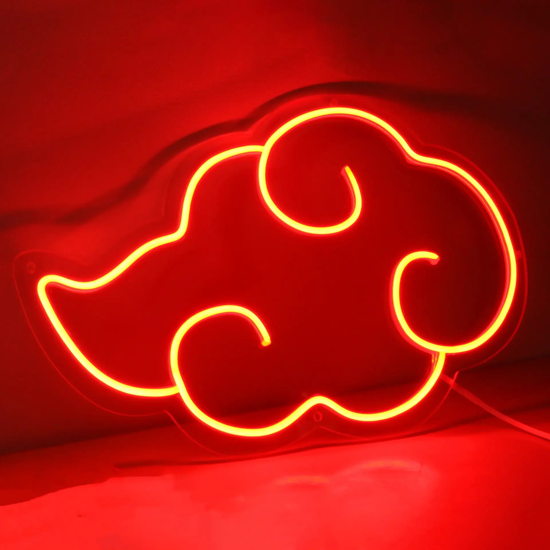 néon akatsuki rouge pour bureau