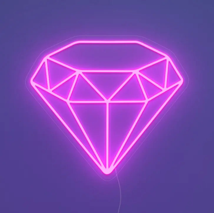 Néon Diamant Rose