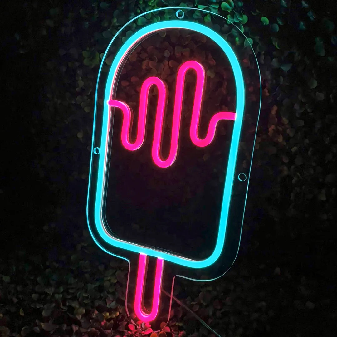 Néon Glace Bâton Vibe Bleu et rose de droite