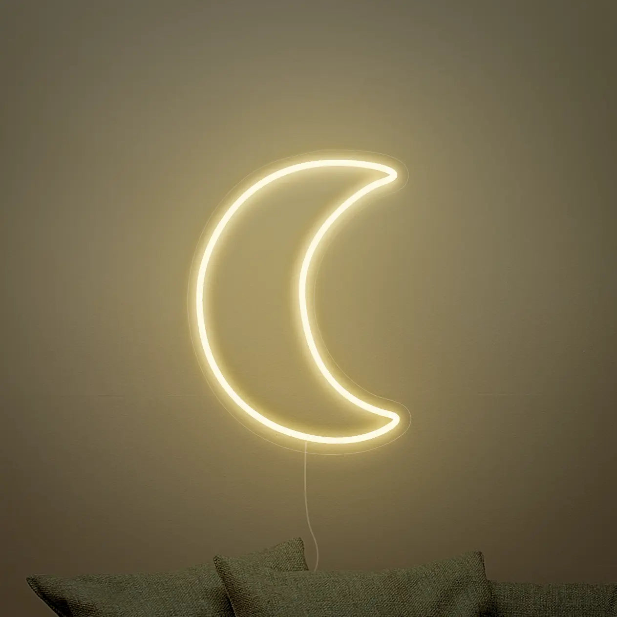 Néon Lune Blanc Chaud