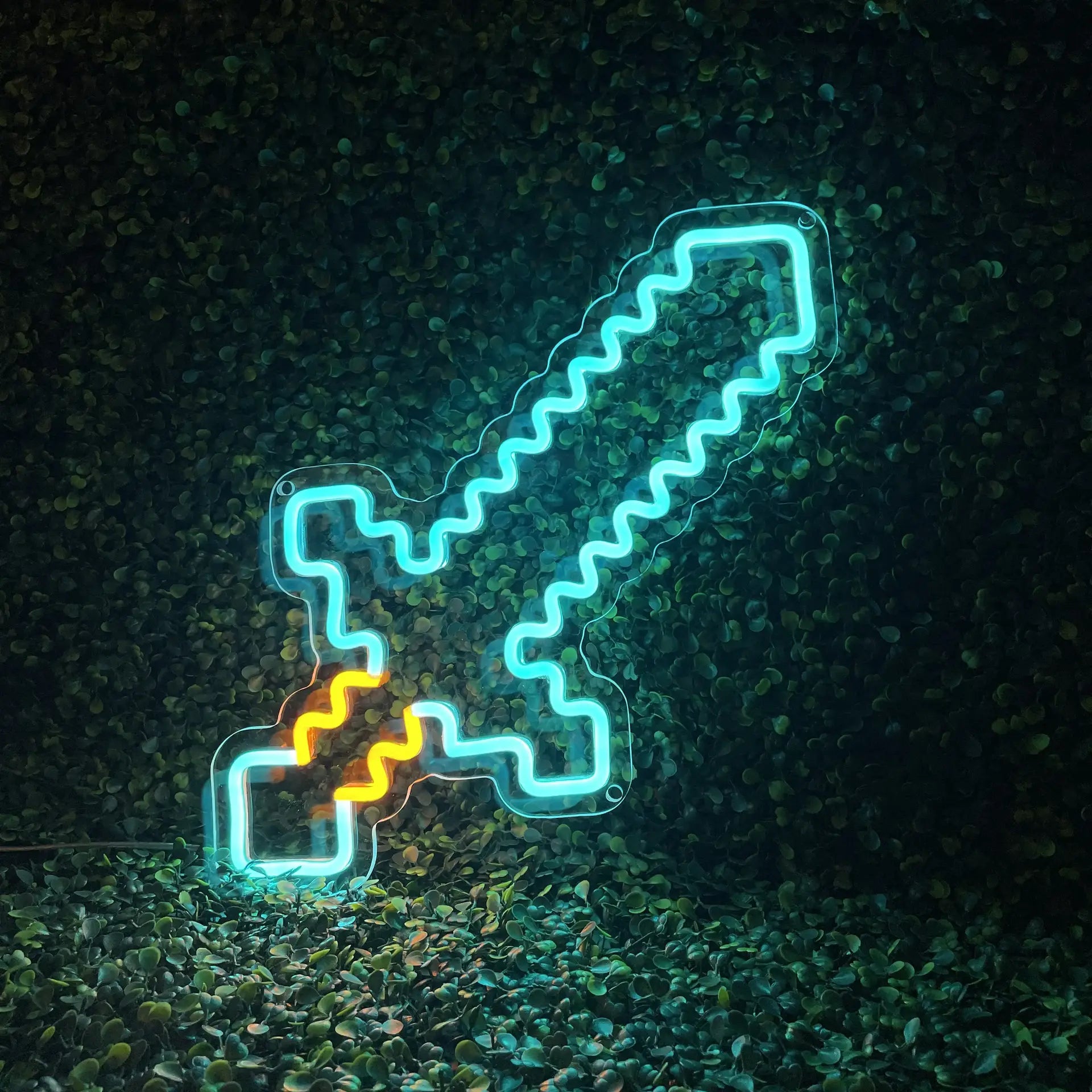 Néon Gaming épée de Minecraft