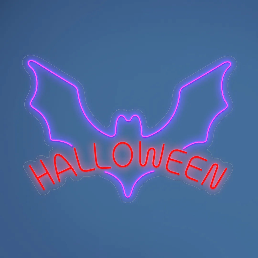 Néon Chauve-souris Halloween