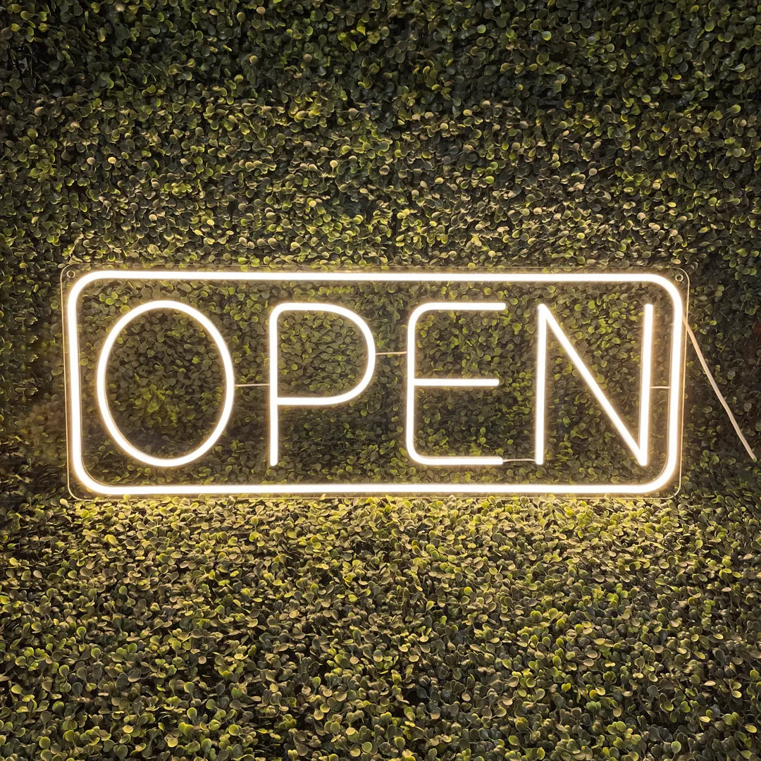 Néon Open Rectangle | Neony